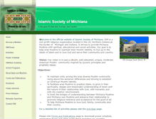 Tablet Screenshot of michianamuslims.org